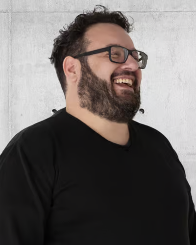 Portrait Franco Errore, Webdesigner und Grafik 3D Neuss